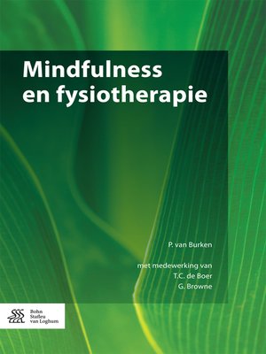 cover image of Mindfulness en fysiotherapie